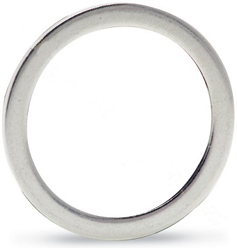 Silver yophimbidwa OFHC Mkuwa gasket