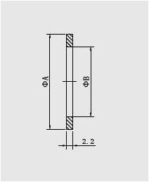CF flange copper chisindikizogasket